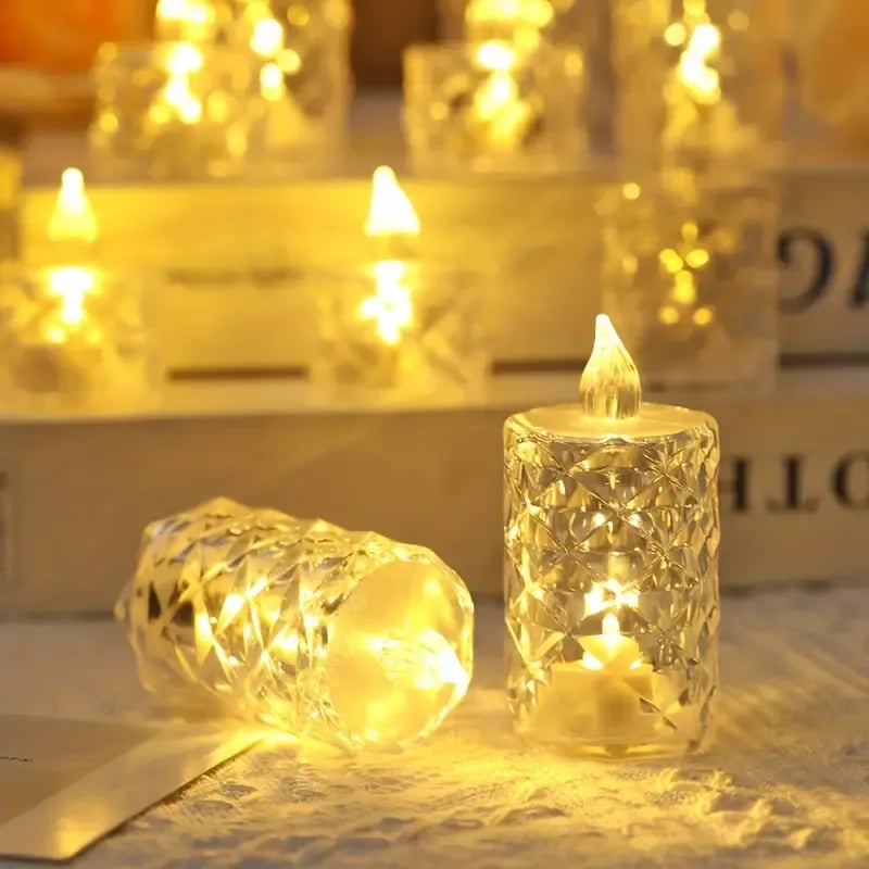 Plastic Flameless Candle Light