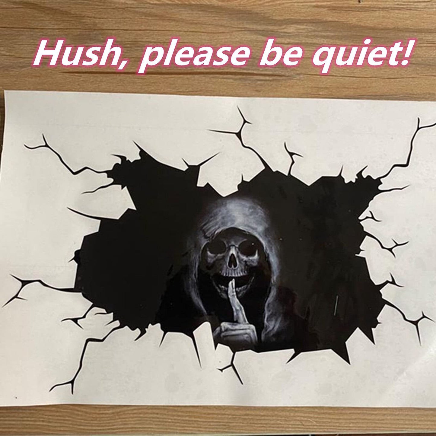 Halloween sticker scary atmosphere