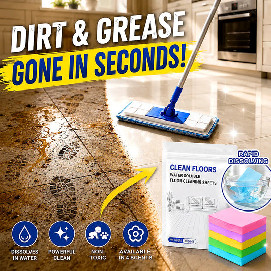✨ 4-in-1 Floor Care Sheets