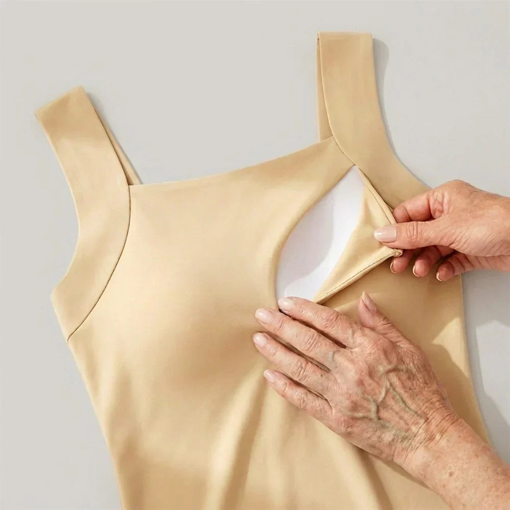 Tanks Built-In Bra Comfort Shaper Tank