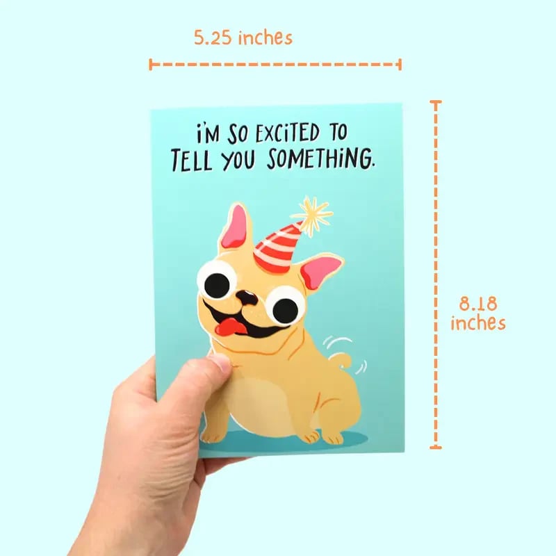 💨🐶 Hilarious Farting Dog Birthday Card | Interactive Sound & Motion Gag Gift 🎉