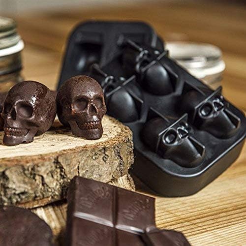 Halloween bakeware haunted skull