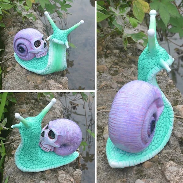 Halloween handmade halloween snail
