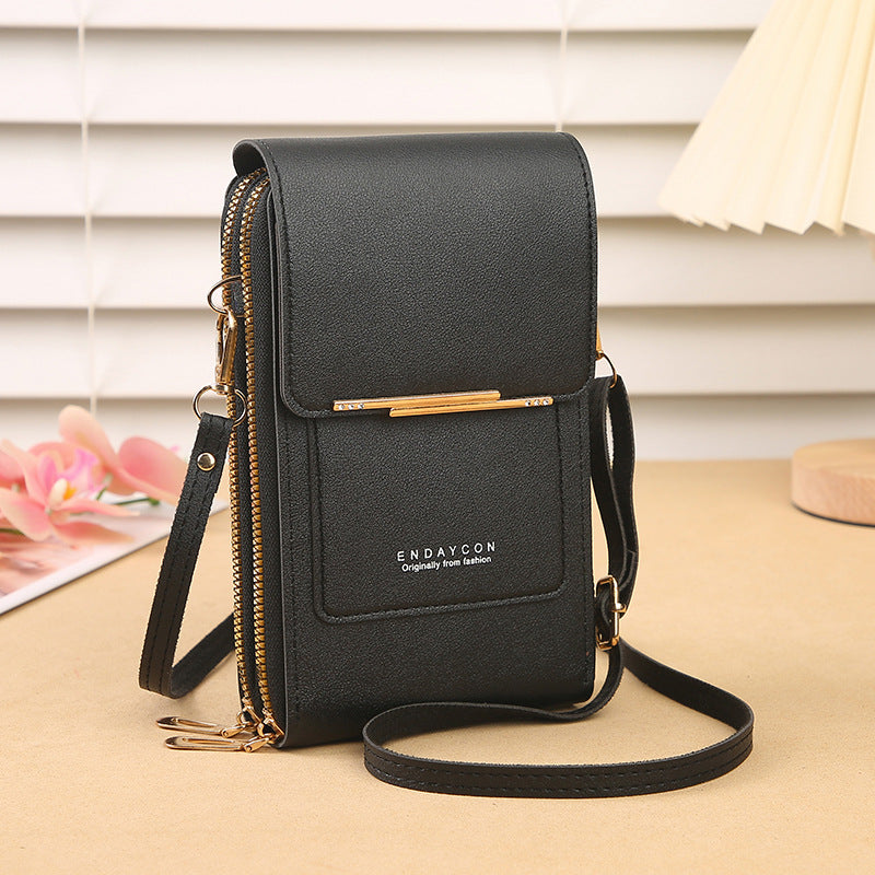 🔥Last Day 50%OFF 🔥Simple And Elegant Women's Touchscreen Crossbody Phone Wallet