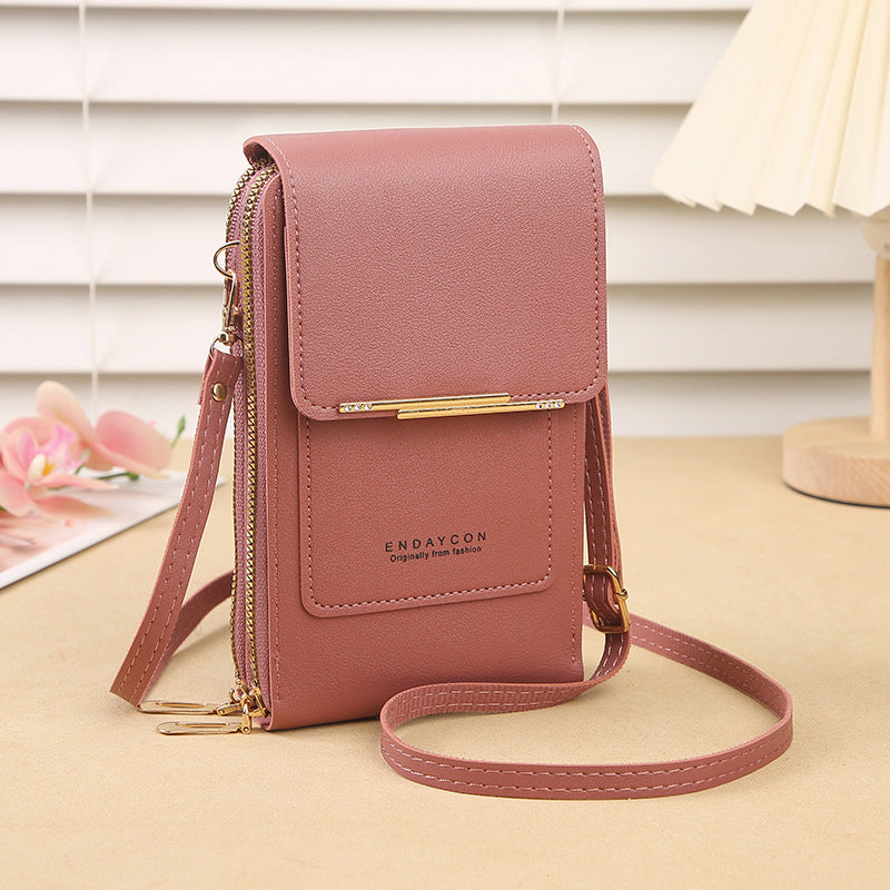 🔥Last Day 50%OFF 🔥Simple And Elegant Women's Touchscreen Crossbody Phone Wallet