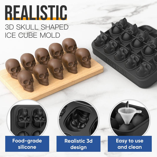 Halloween bakeware haunted skull