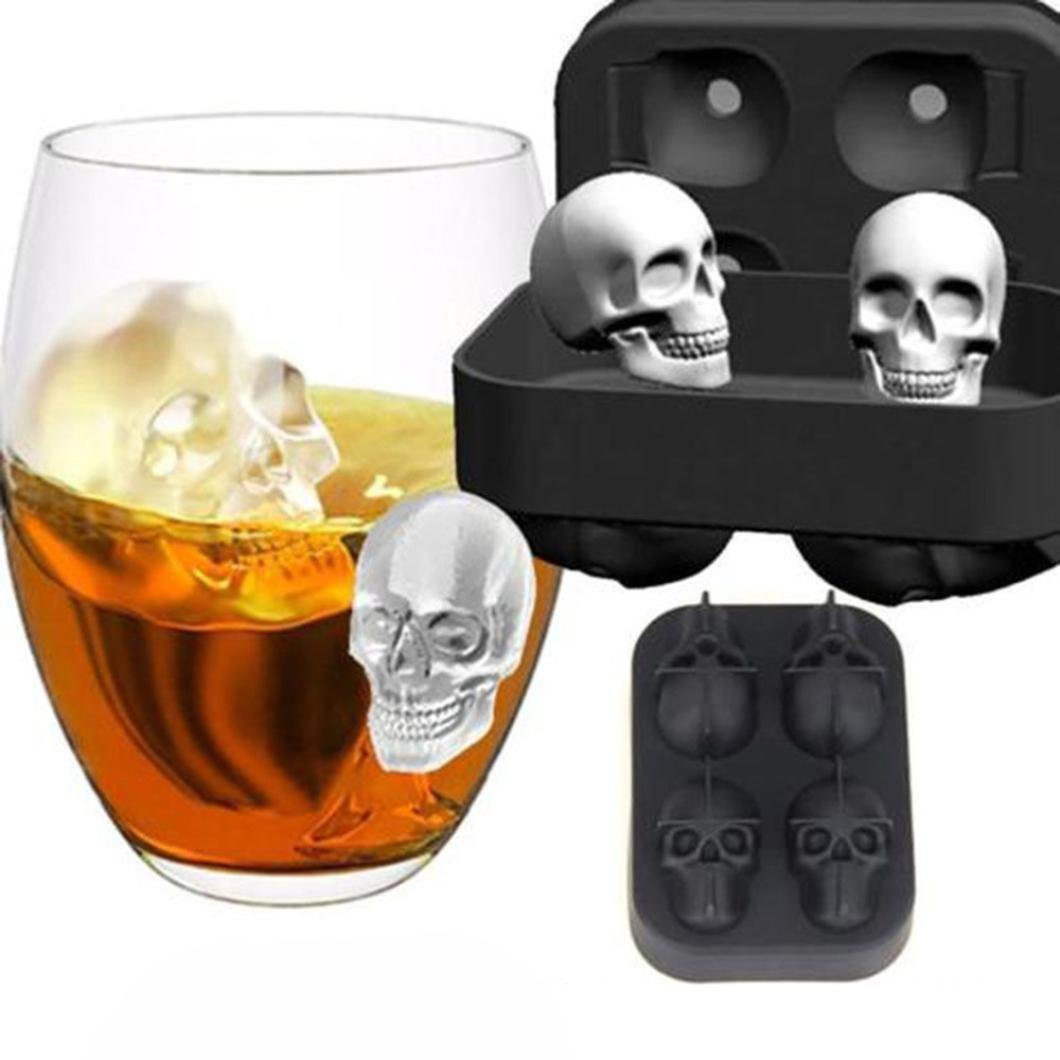 Halloween bakeware haunted skull