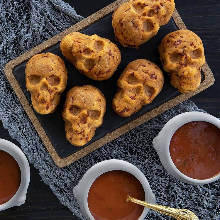 3D Skull Mold - Food Grade Stainless Steel Baking Pan