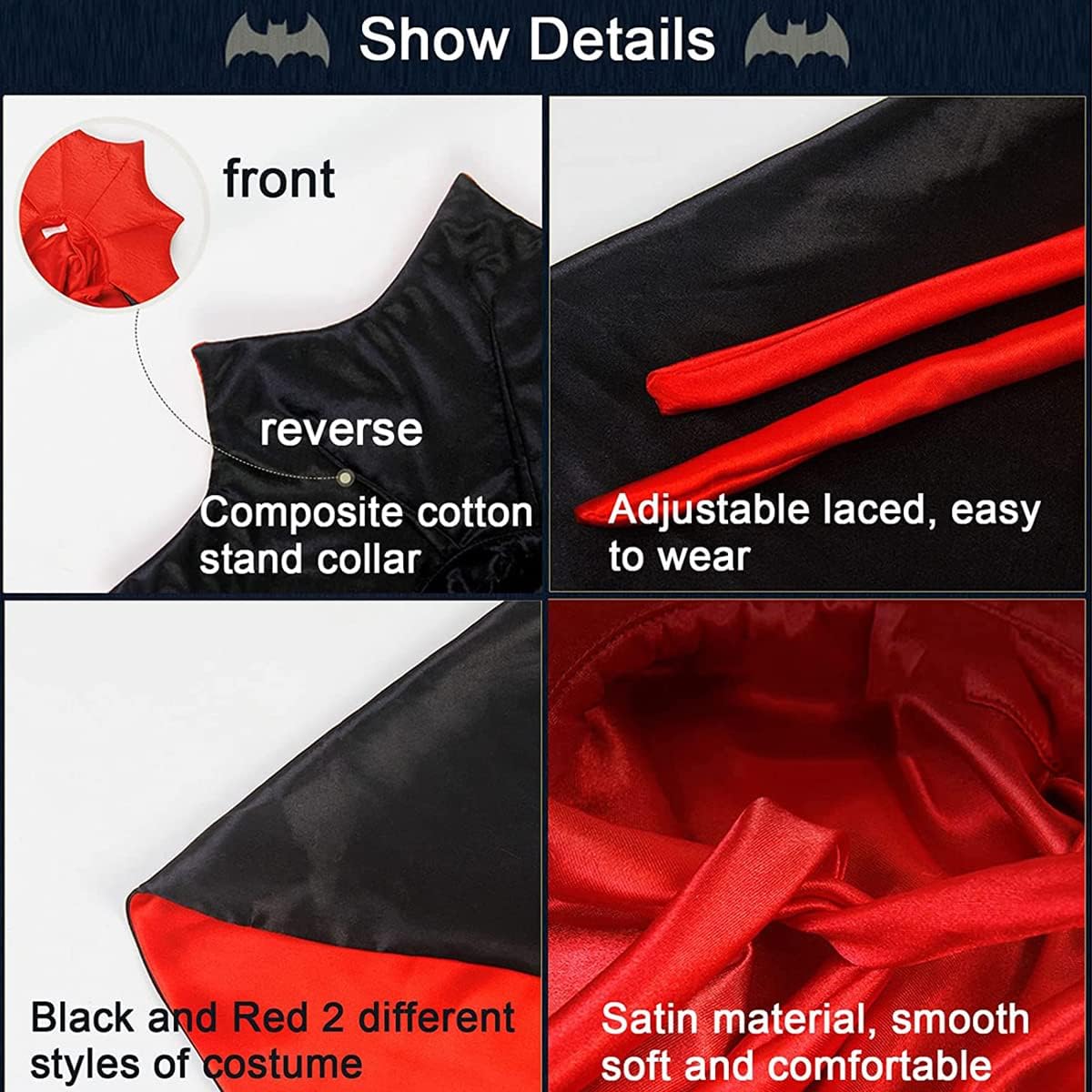 🏆 Halloween Hot Sale⚡Halloween Pet Cloak – Vampire Costume for Dogs & Cats