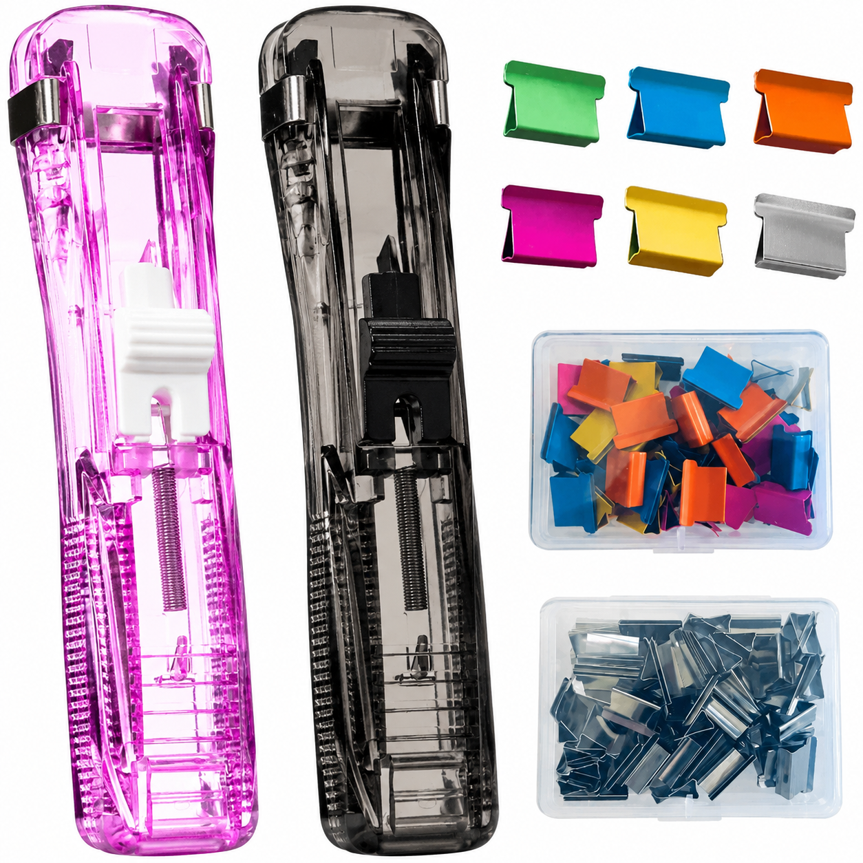 🔥 LAST CHANCE: BOGO Free 🔥 Staple-Free Clip Binder | FREE Shipping on 2 Sets🎁