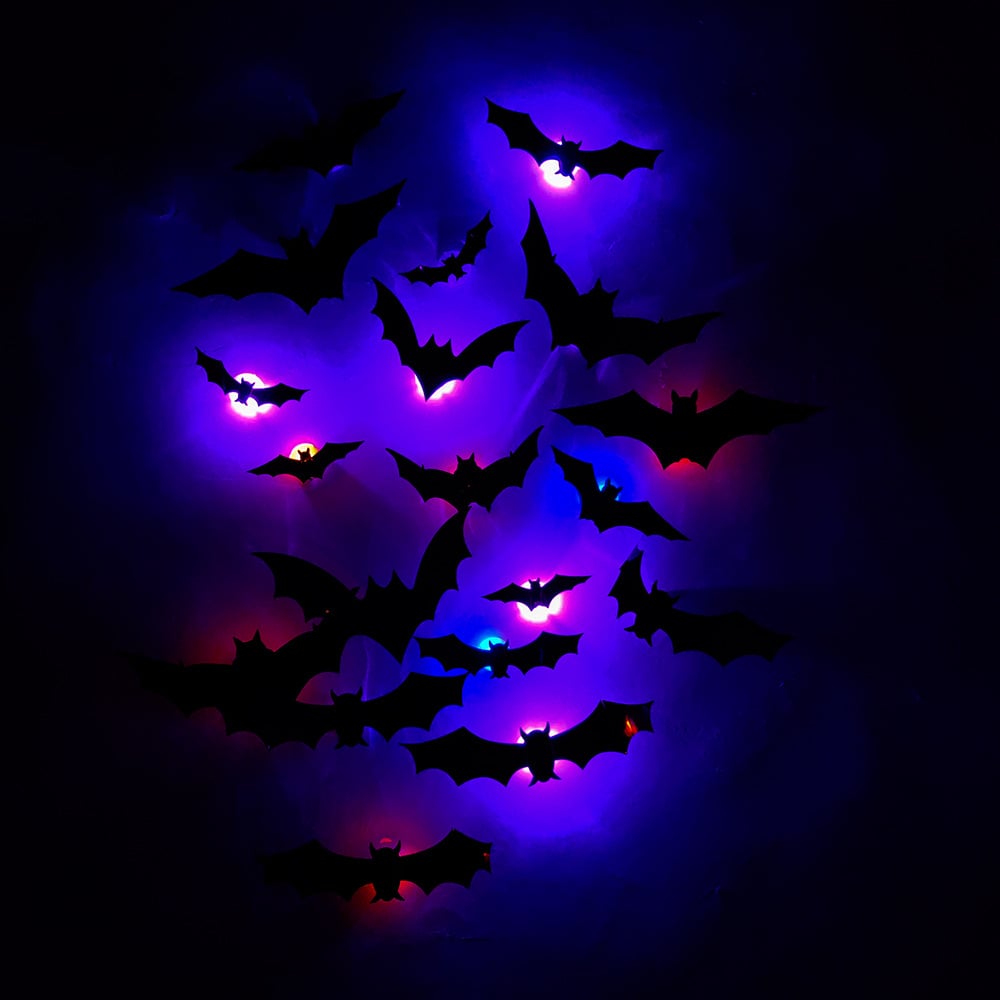 e??£¤e??£¤e?|?Halloween 3D Lighted Bats