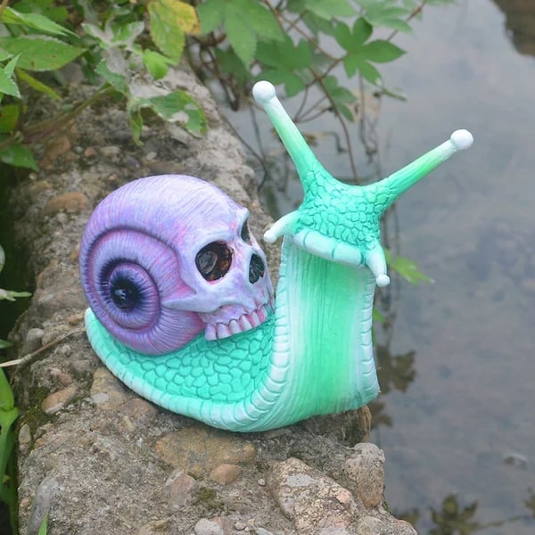 Halloween handmade halloween snail