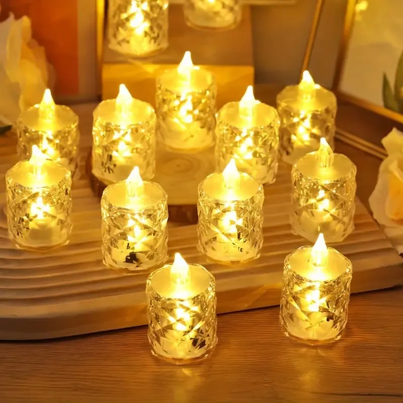 Plastic Flameless Candle Light