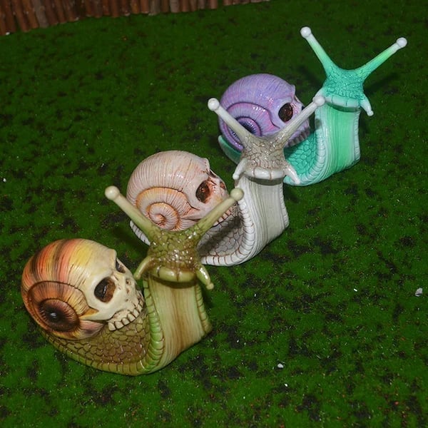 Halloween handmade halloween snail