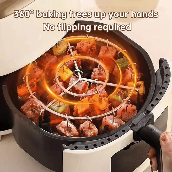 🔥Last Day Buy 1 Get 1🔥New Specialized Round Hanging Skewer Rack for Barbecues🥩