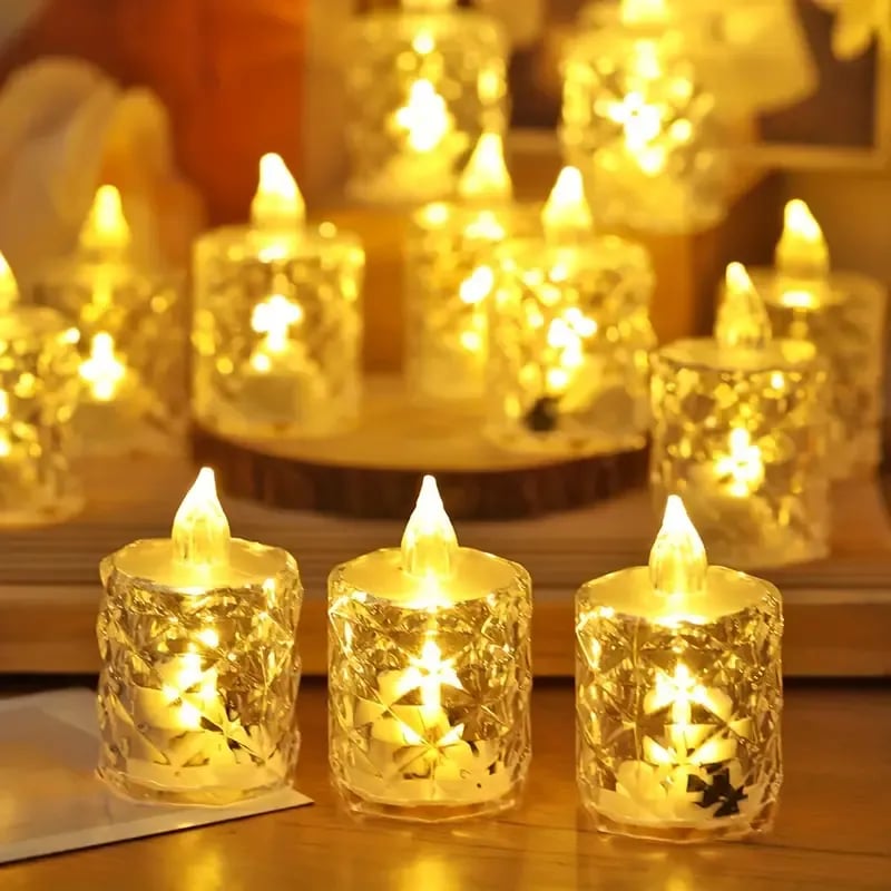 Plastic Flameless Candle Light