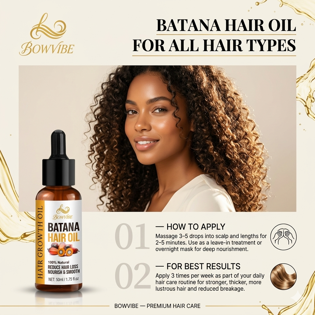 Batana Oil ¨C Nourished Roots, Fuller-Looking Hair