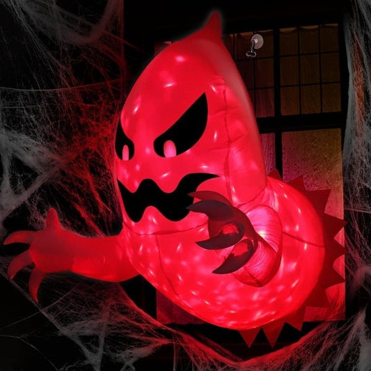 e???LED Halloween Inflatable Ghost