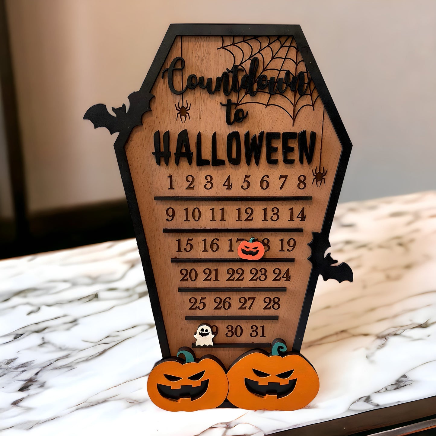Spooky Halloween Countdown Calendar