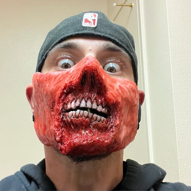 Zombie Halloween Face Mask