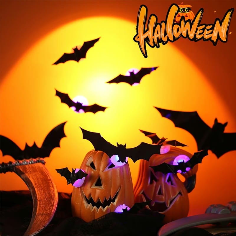 e??£¤e??£¤e?|?Halloween 3D Lighted Bats