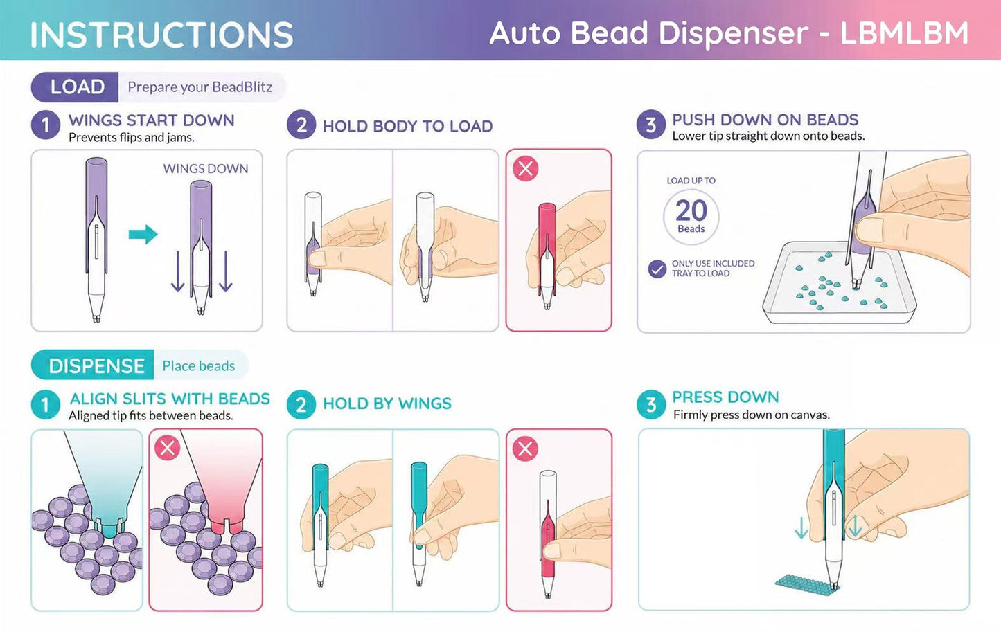 Automatic Diamond Painting Bead dispenser