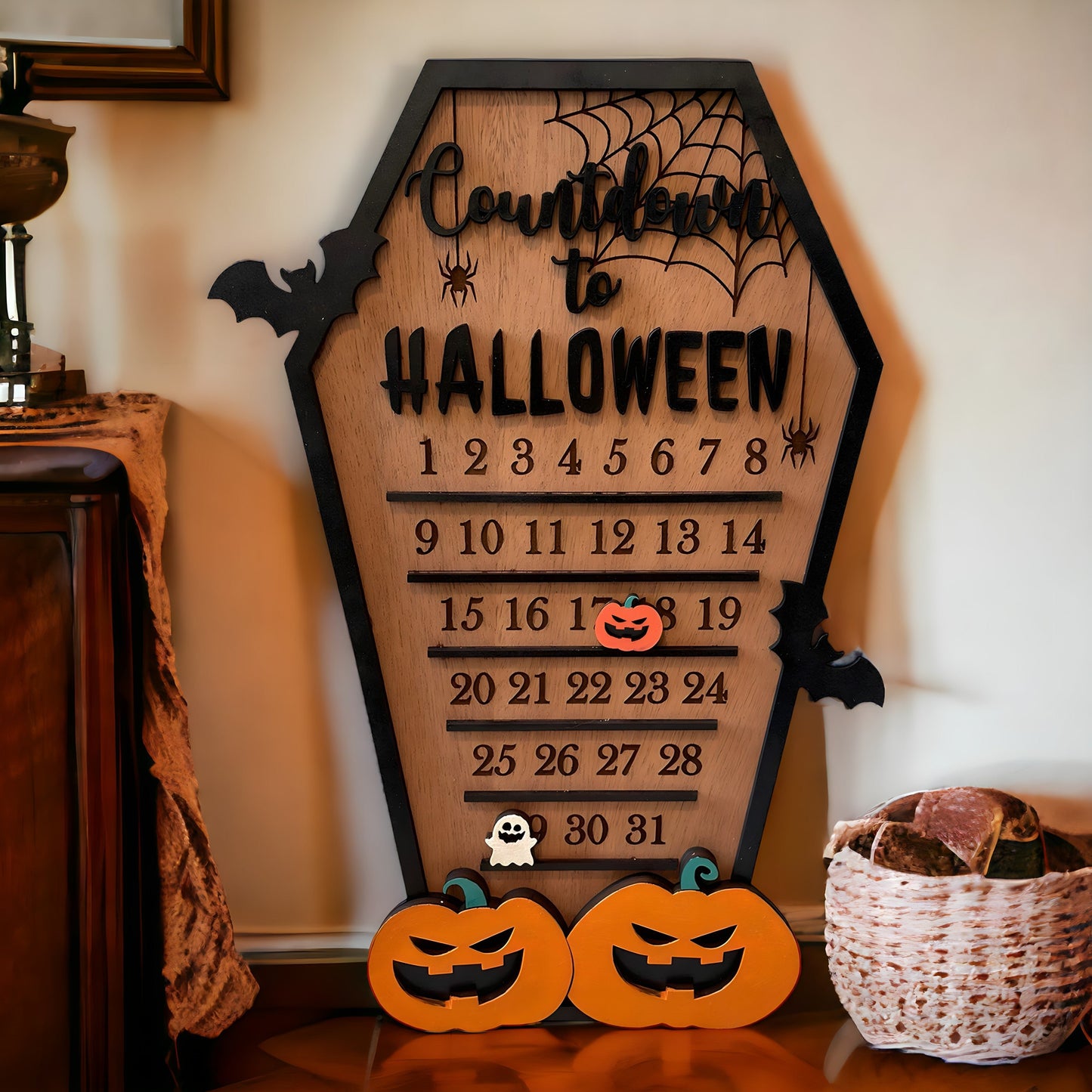 Spooky Halloween Countdown Calendar