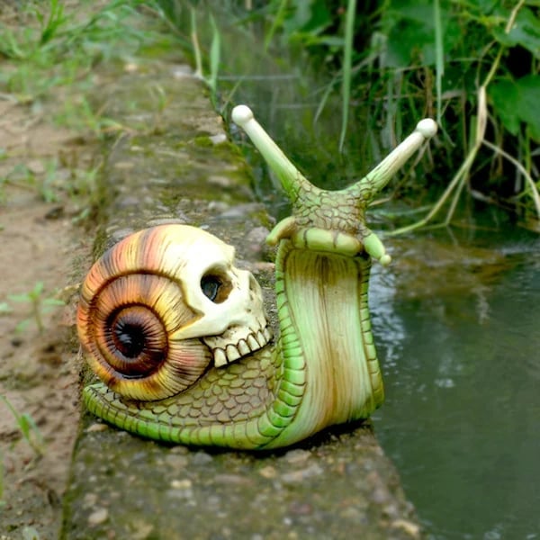 Halloween handmade halloween snail