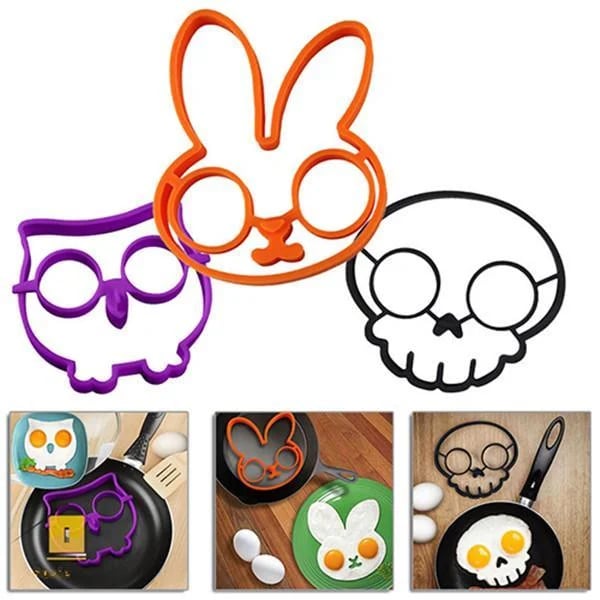 Horror Skull Fried Egg Mold