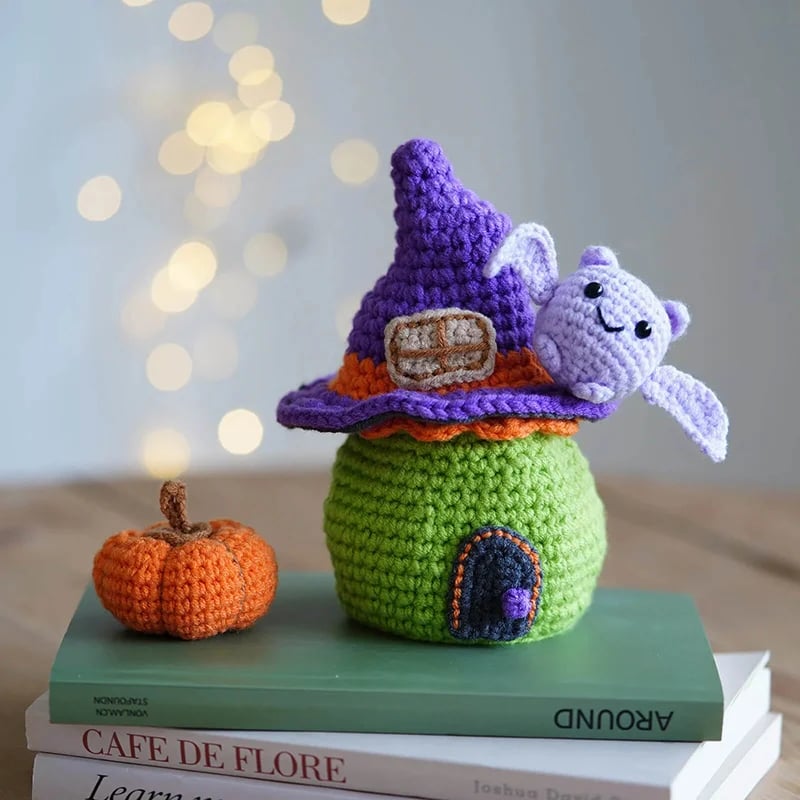 Halloween Crochet Kit for Beginners with Easy Peasy Yarn