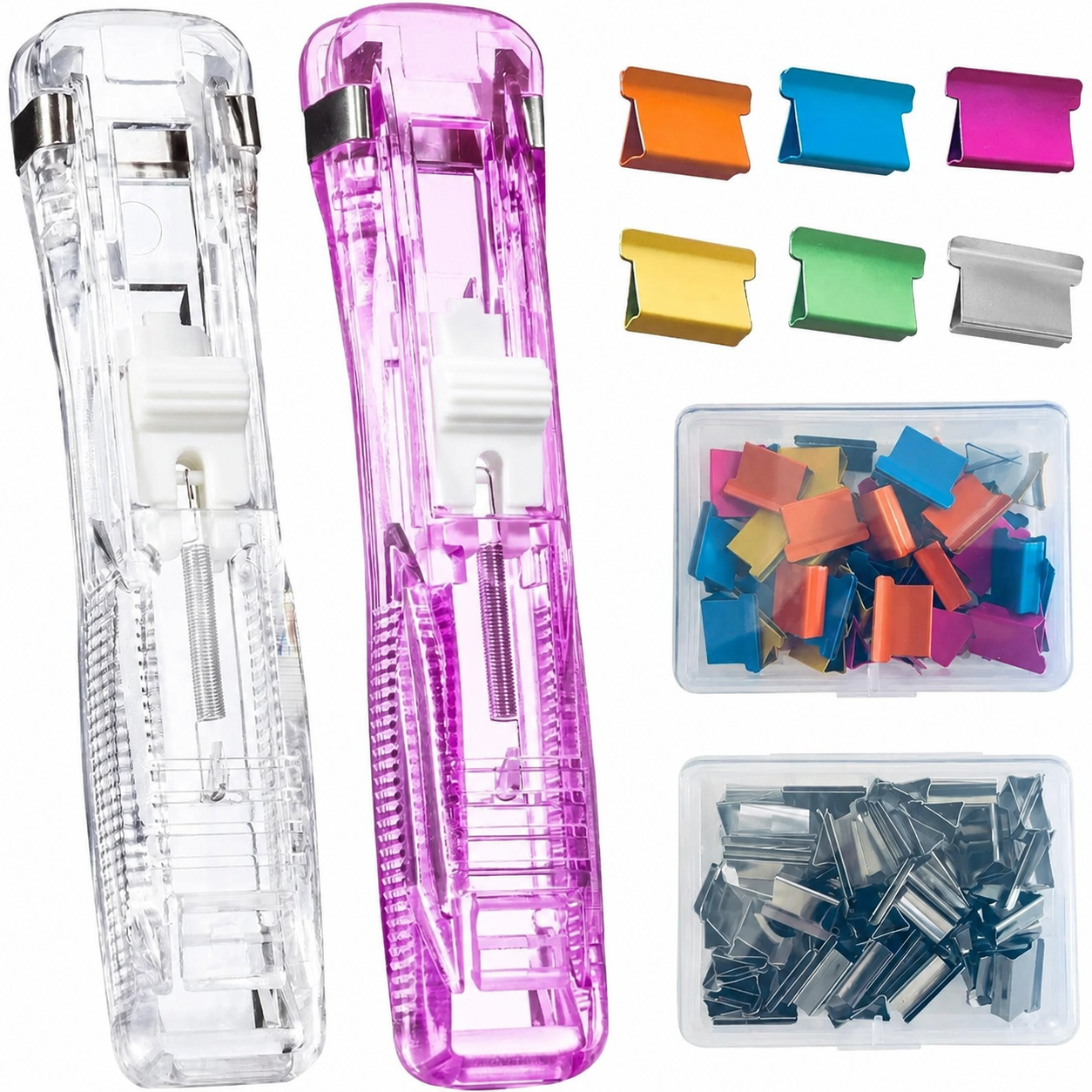 🔥 LAST CHANCE: BOGO Free 🔥 Staple-Free Clip Binder | FREE Shipping on 2 Sets🎁
