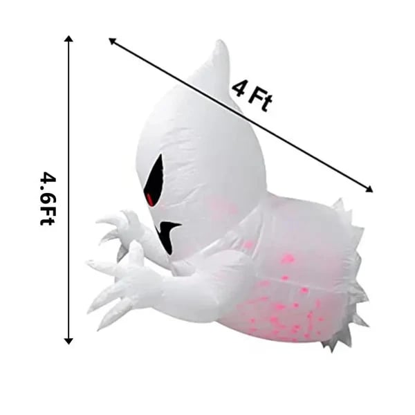 e???LED Halloween Inflatable Ghost