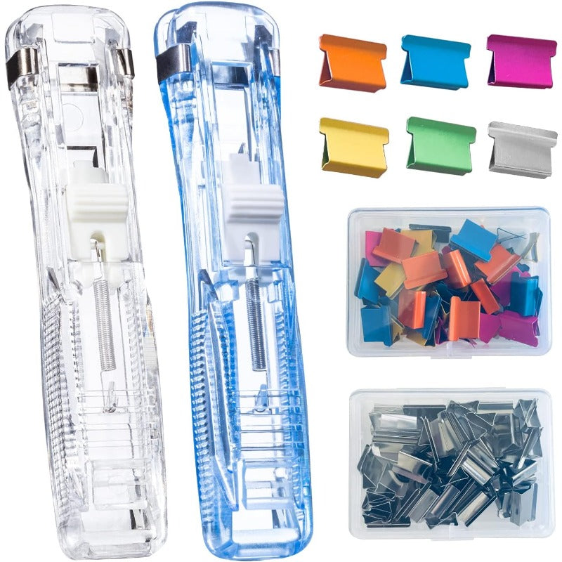 🔥 LAST CHANCE: BOGO Free 🔥 Staple-Free Clip Binder | FREE Shipping on 2 Sets🎁