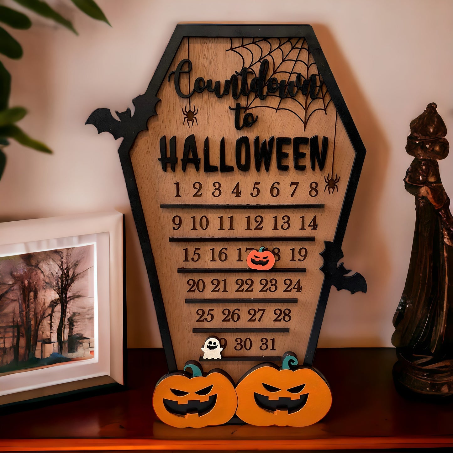Spooky Halloween Countdown Calendar
