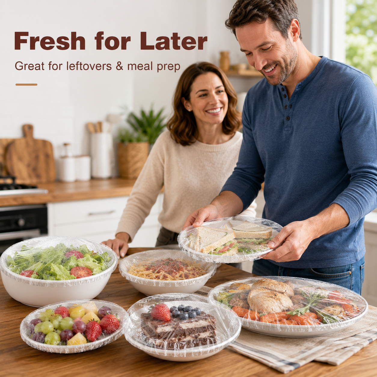 ⏳LAST DAY SALE 50% OFF!!🔥Disposable Stretch Food Covers for Bowls & Plates1