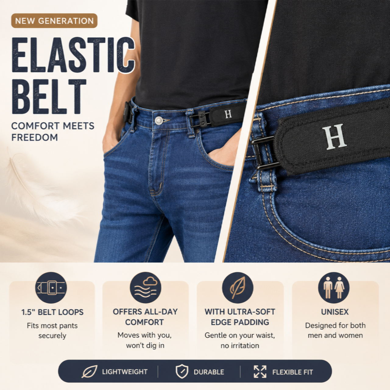 🔥 LIMITED TIME! BUY MORE, SAVE MORE – Invisible Tactical Stretch Belt