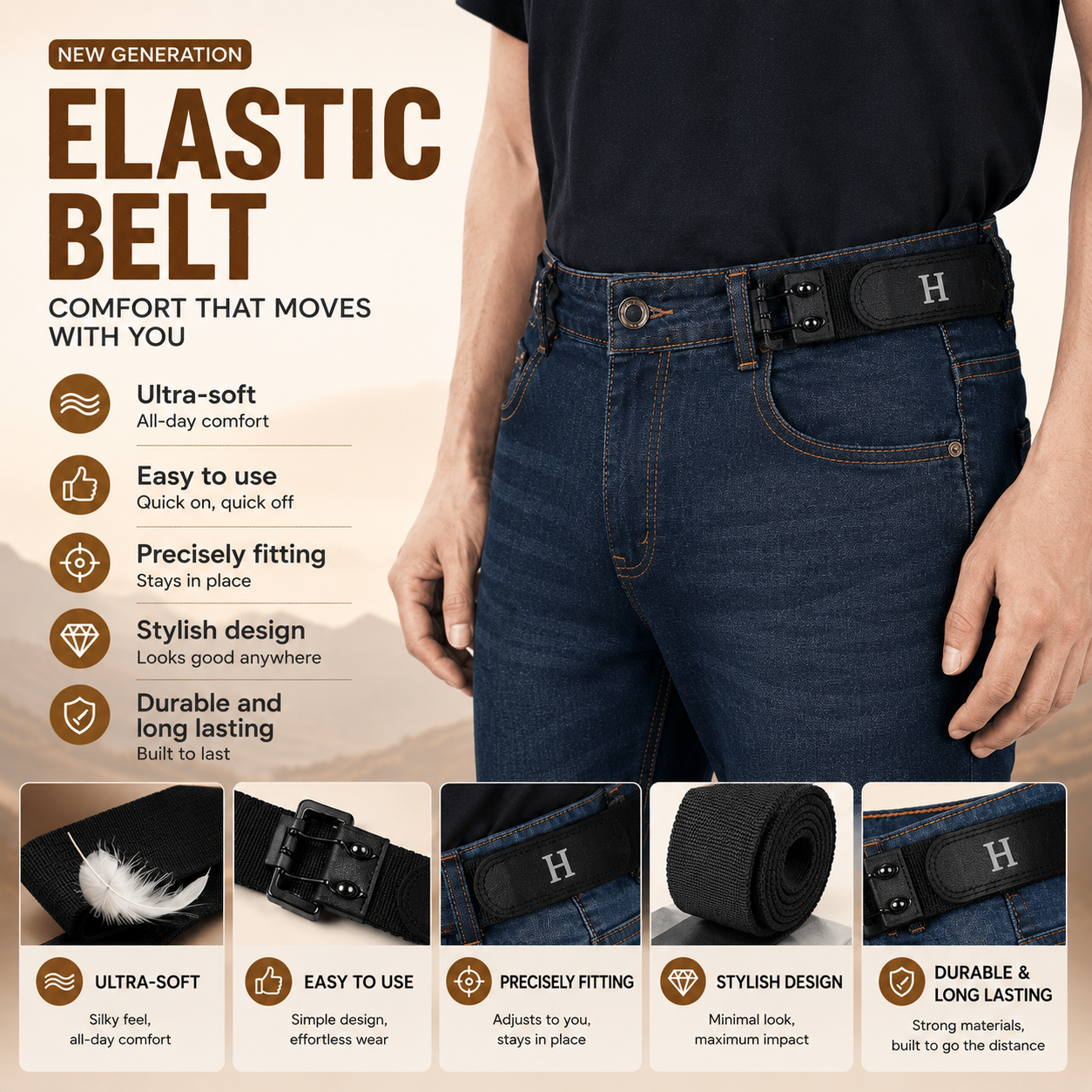 🔥 LIMITED TIME! BUY MORE, SAVE MORE – Invisible Tactical Stretch Belt