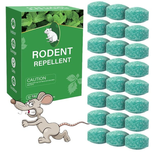 12 Pack Peppermint Pest Repellent Balls - Mice Rats Spiders Gone! 🌿