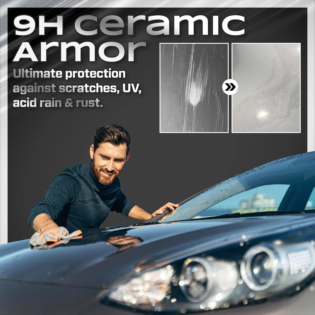 🔥🚗Titanium Ceramic Wax Cream — Mirror Gloss & Long-Lasting Protection in 15 Minutes