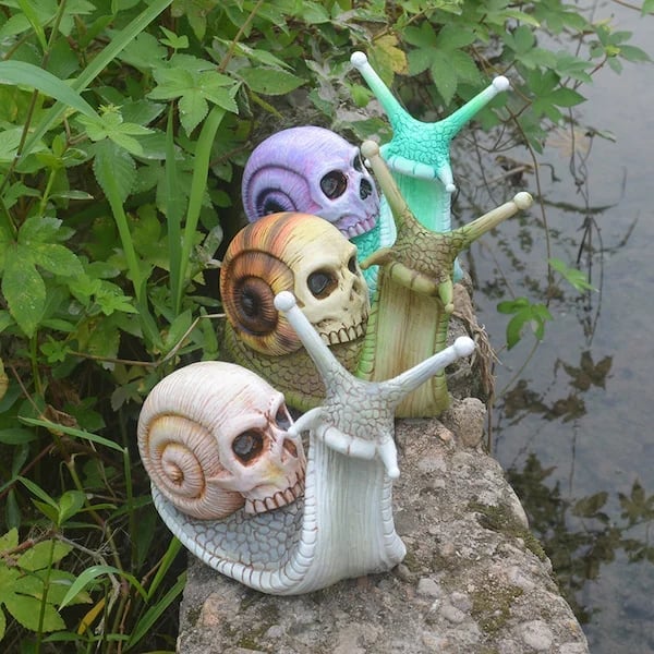 Halloween handmade halloween snail