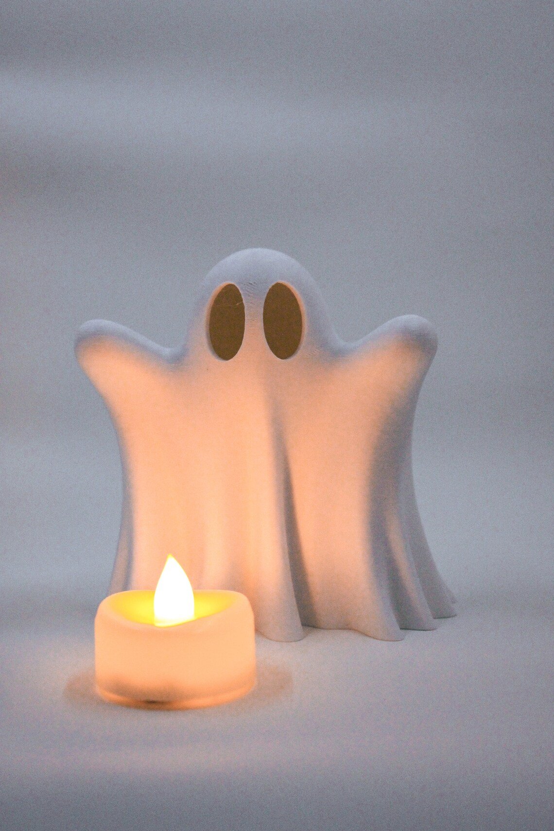 🔥Halloween Decorations - 3D Printing Cute Ghosts With Tea Lights
