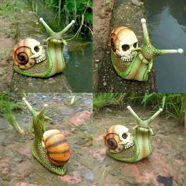 Halloween handmade halloween snail