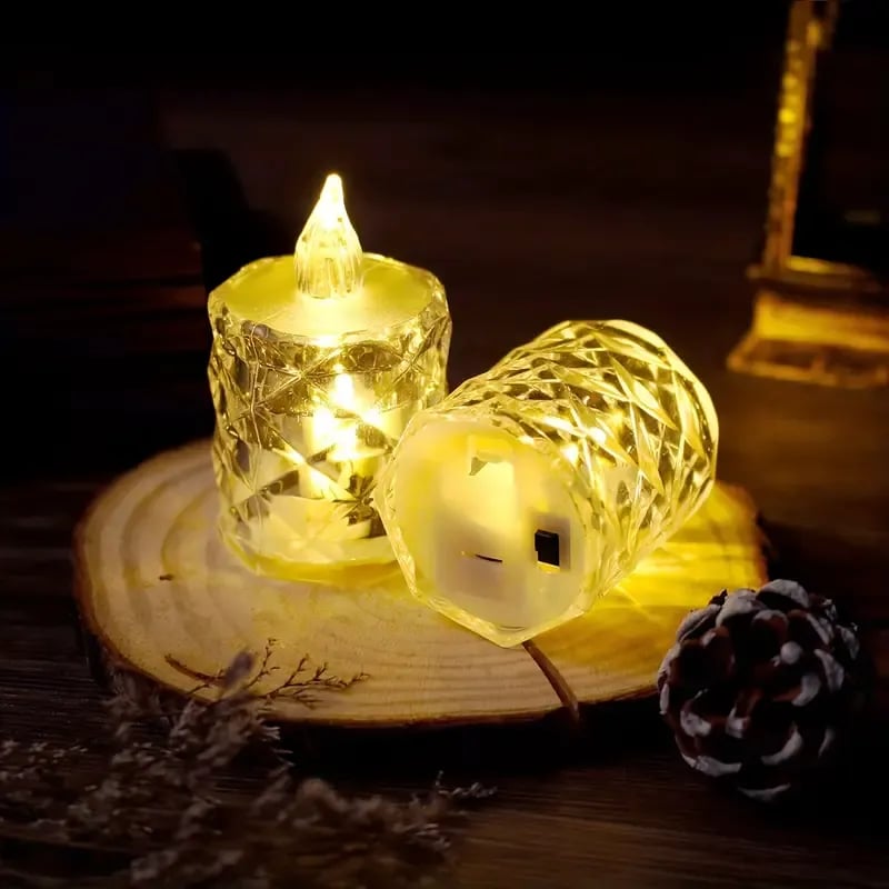 Plastic Flameless Candle Light