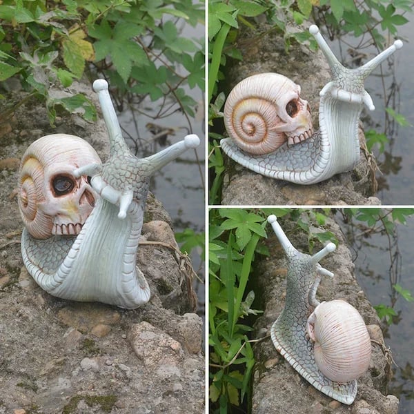 Halloween handmade halloween snail