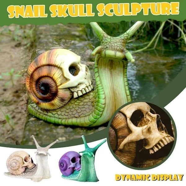 Halloween handmade halloween snail
