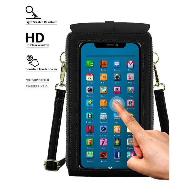 🔥Last Day 50%OFF 🔥Simple And Elegant Women's Touchscreen Crossbody Phone Wallet