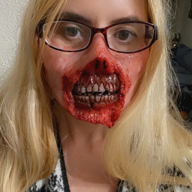 Zombie Halloween Face Mask