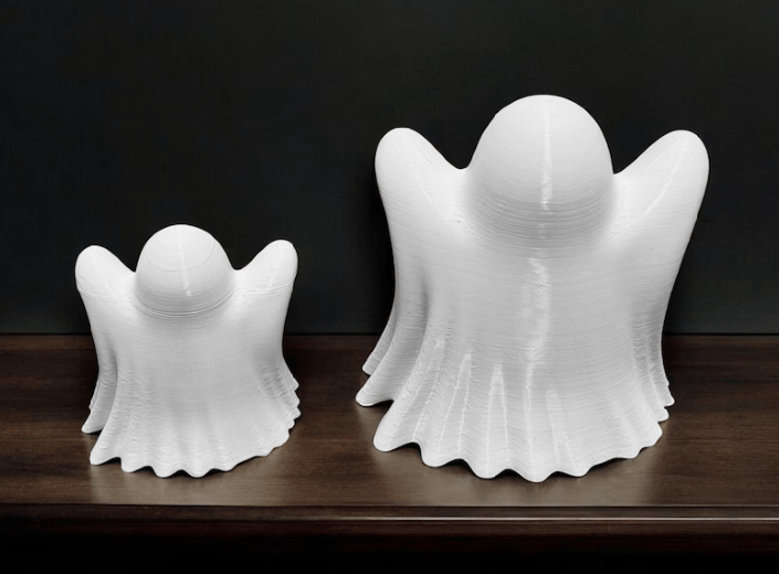 🔥Halloween Decorations - 3D Printing Cute Ghosts With Tea Lights