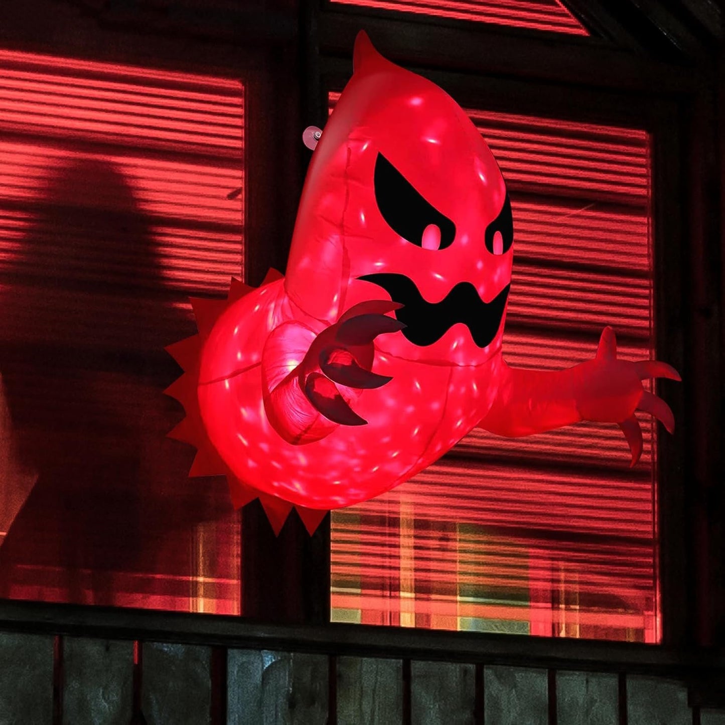 e???LED Halloween Inflatable Ghost