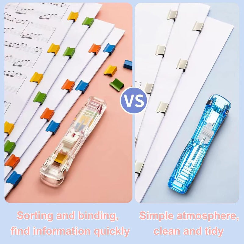🔥 LAST CHANCE: BOGO Free 🔥 Staple-Free Clip Binder | FREE Shipping on 2 Sets🎁
